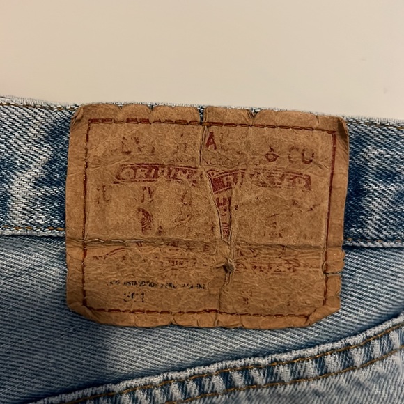 Vintage Levi Cut Offs - Picture 3 of 3